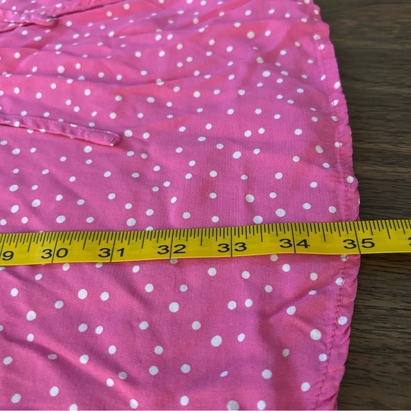 A New Day Pink Puff Sleeve Wrap Mini Dress NWOT M - Picture 12 of 12